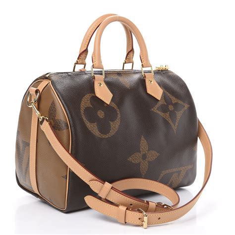 louis vuitton reverse monogram giant speedy bandouliere 30|louis vuitton speedy 30 sale.